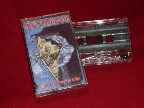 no prayer for the dying - tape - album - release 1990