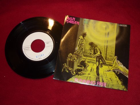 running free - vinyl - single - de release 1980 - 1/2