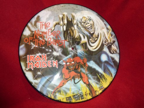 the number of the beast - vinyl picture disc - album - release 1982