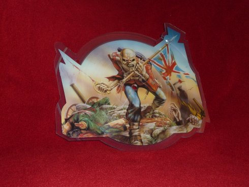 the trooper - vinyl picture disc - single - release 1983