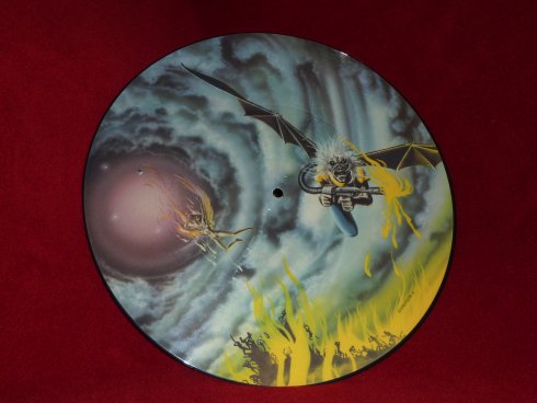 flight of icarus - vinyl picture disc - single - release 1983