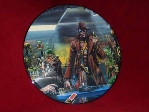 stranger in a strange land - vinyl picture disc - single - release 1986