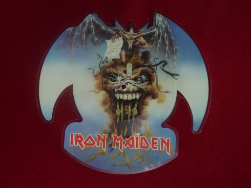 the evil that men do - vinyl picture disc - single - release 1988
