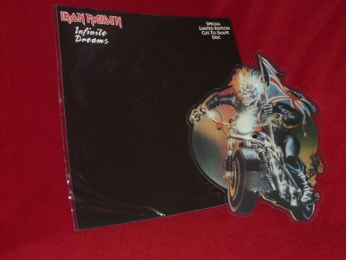 infinite dreams - live - vinyl picture disc - single - release 1989