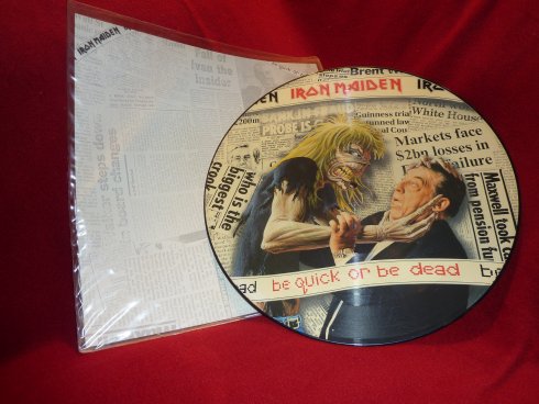 be quick or be dead - vinyl picture disc - single - release 1992