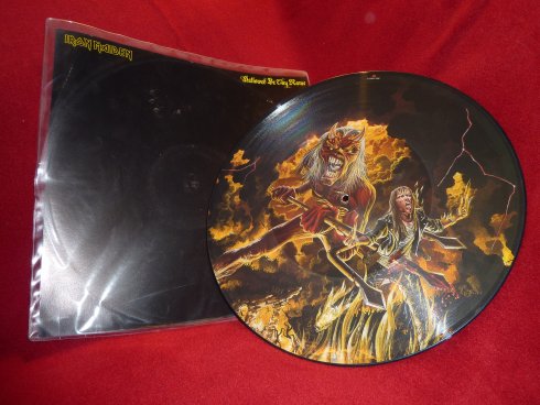 hallowed be thy name - live - vinyl picture disc - single - release 1993