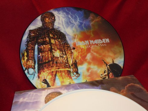 the wicker man - vinyl picture disc - single - release 2000
