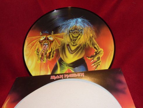 the number of the beast - live - vinyl picture disc - single - release 2005