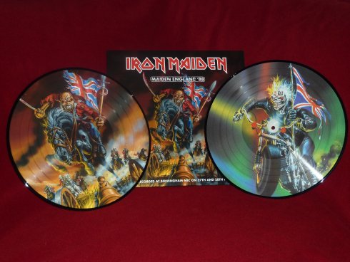 maiden england '88 - vinyl picture disc - album - release 2013